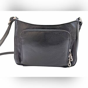 Vintage Paul & Taylor Black Genuine Leather Purse